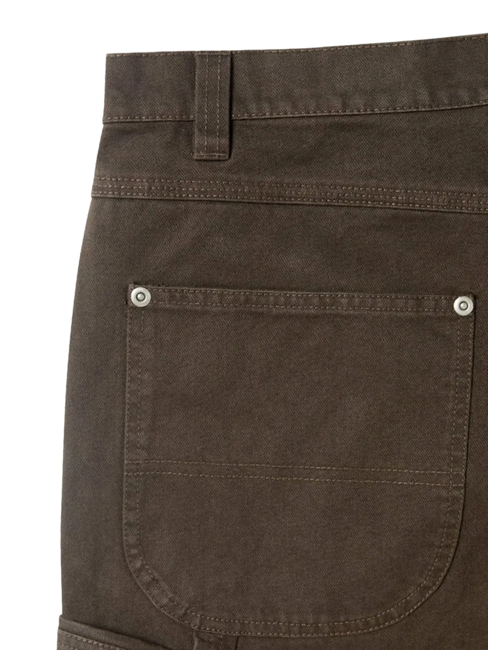 This Is Never That Broek met vlakken Bruin