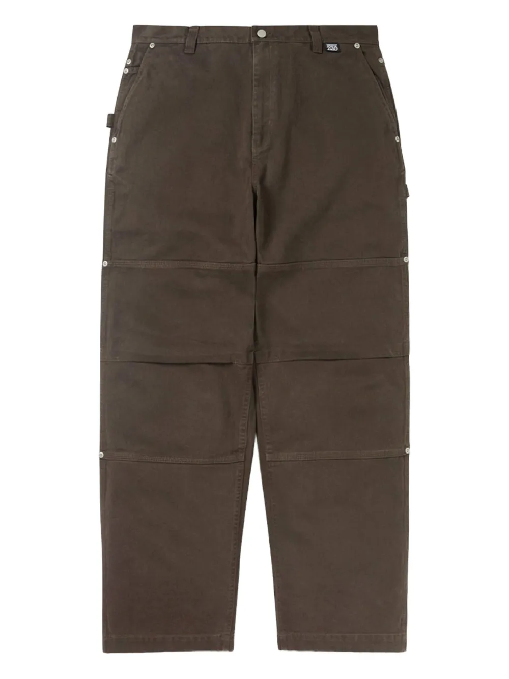 This Is Never That panelled trousers | Brown | Image 1