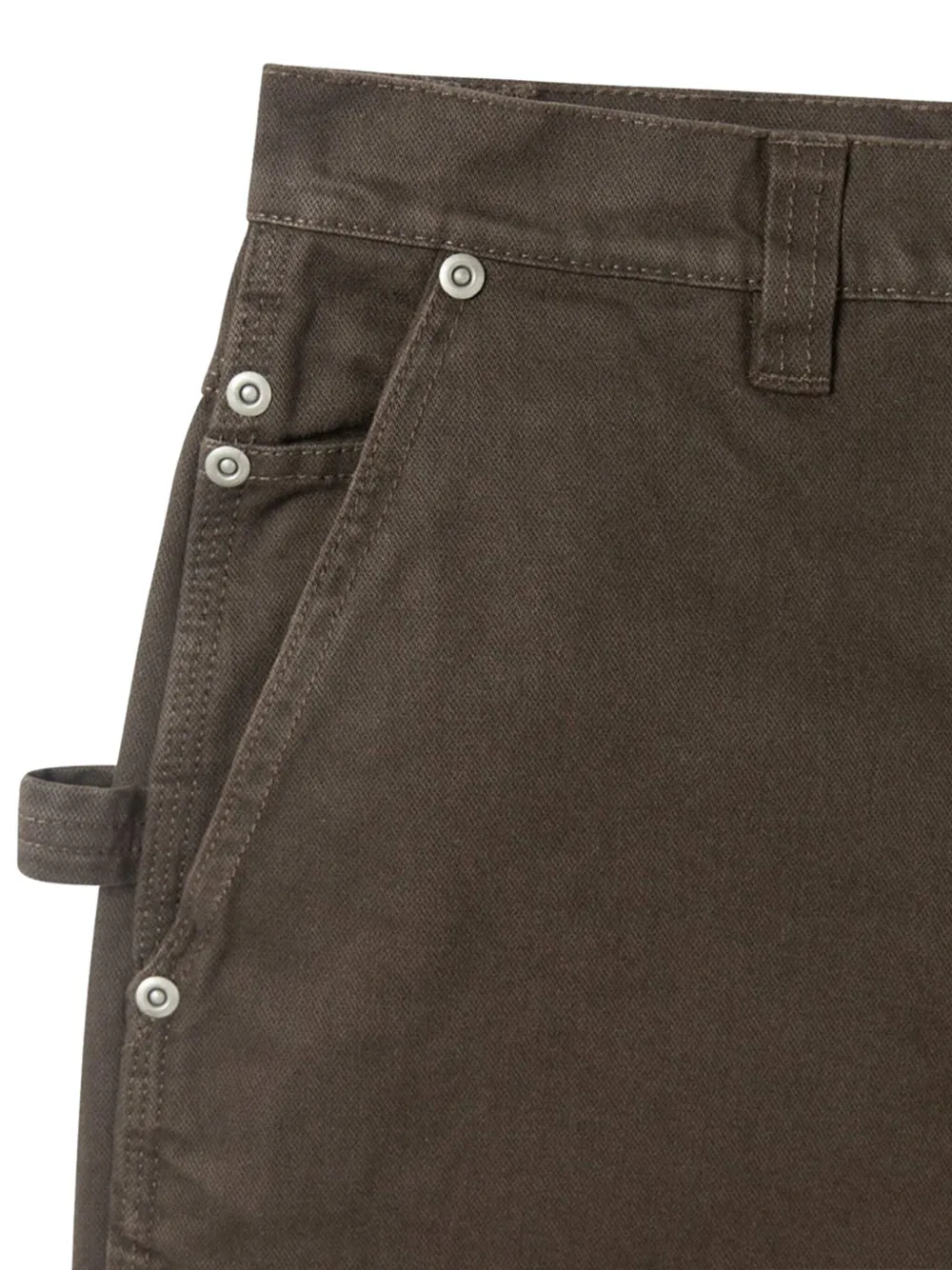 This Is Never That Broek met vlakken Bruin