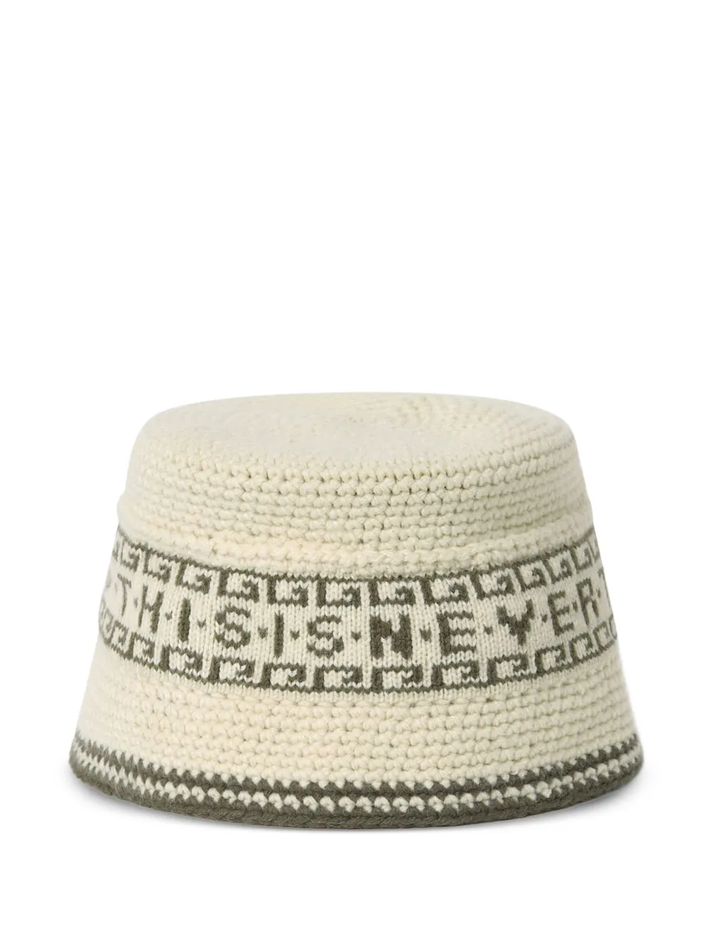 This Is Never That crochet bucket hat IVORY
