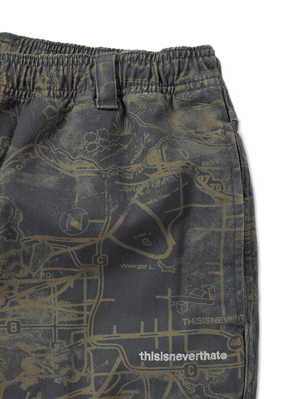 This Is Never That Broek met trekkoord Blauw