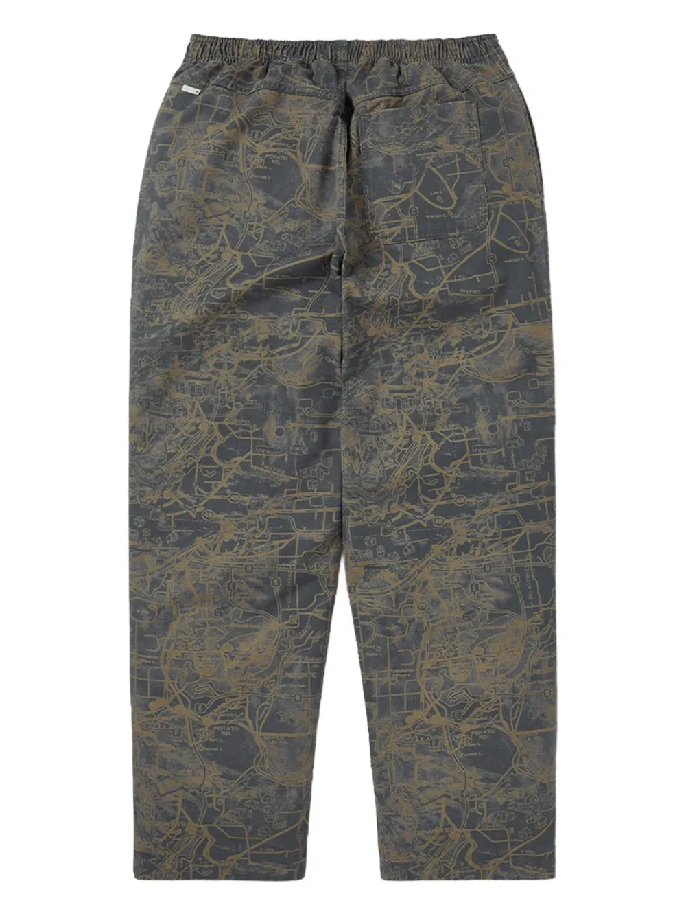 This Is Never That graphic-print drawstring trousers | Regular & Straight-Leg Trousers | Image 2