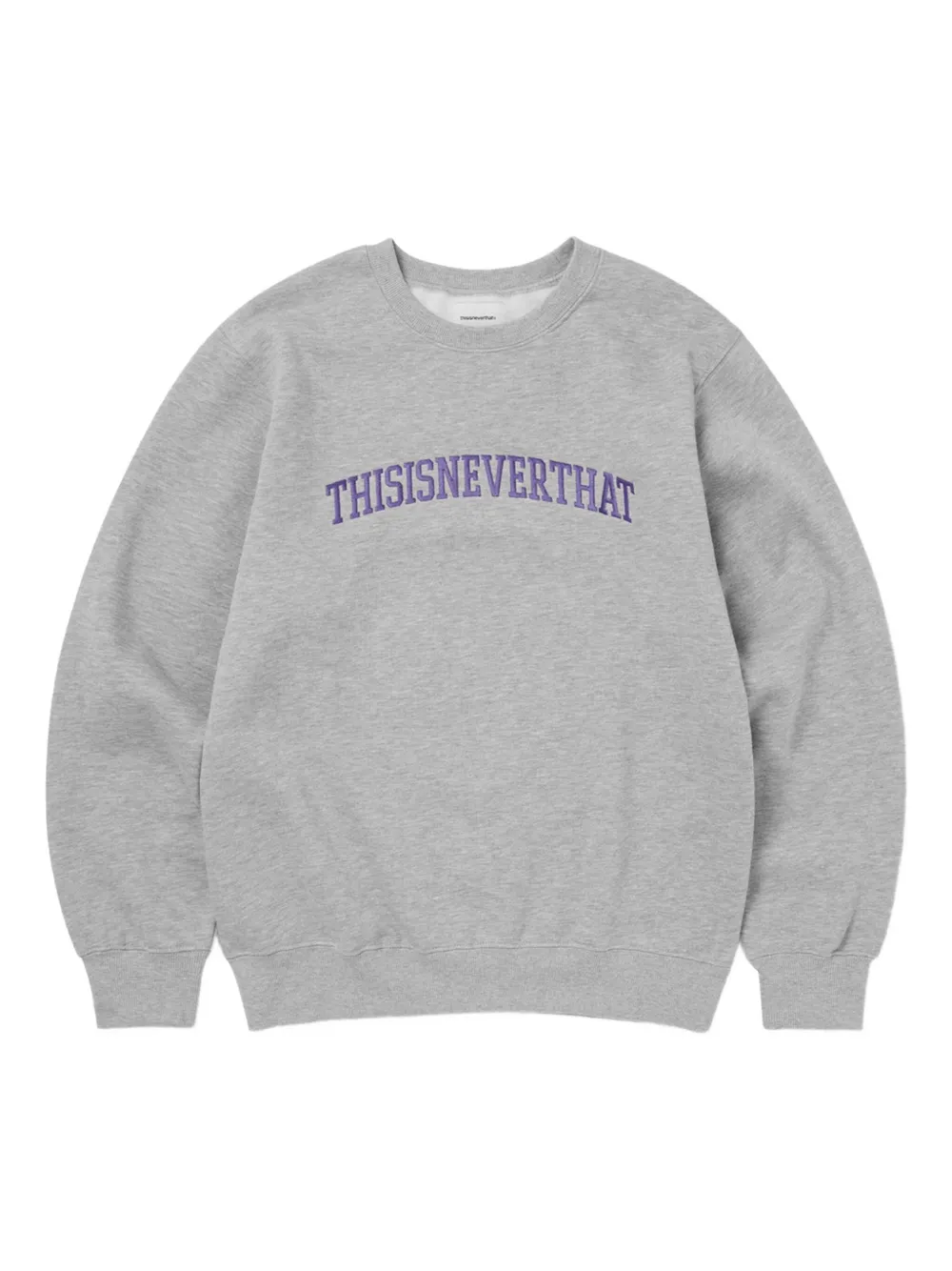This Is Never That Arch logo-embroidered sweatshirt | Grey | Image 1
