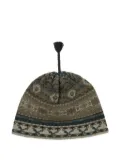 This Is Never That tassel patterned beanie - Brown