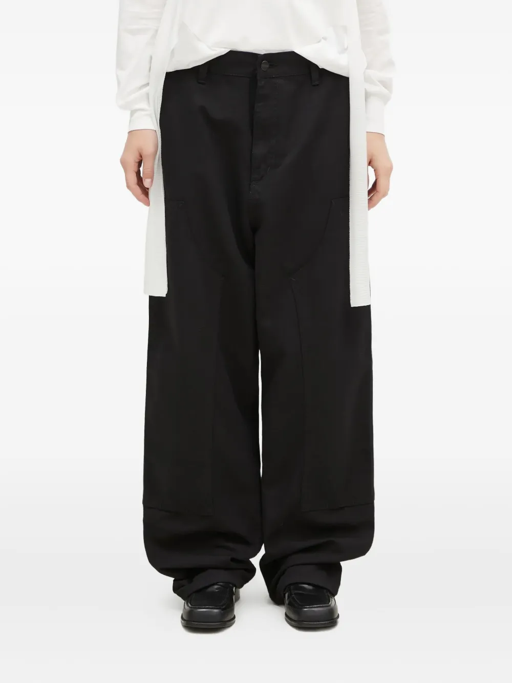 Carhartt WIP Brandon broek met opgestikte zak Zwart