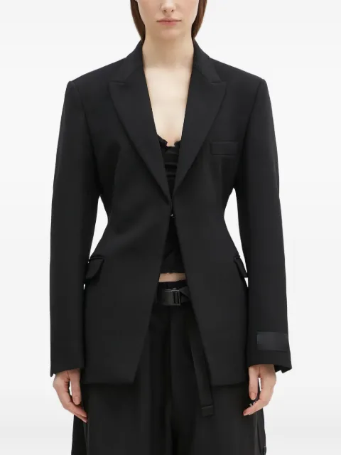 VETEMENTS logo-patch blazer