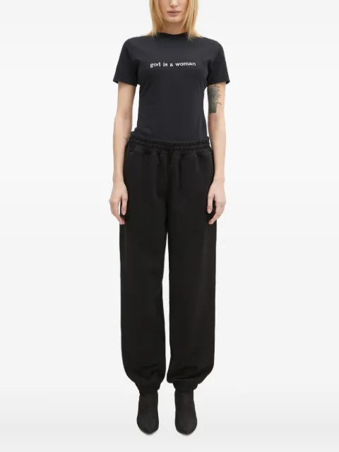 VETEMENTS تيشيرت بأكمام قصيرة وطبعة كتابة