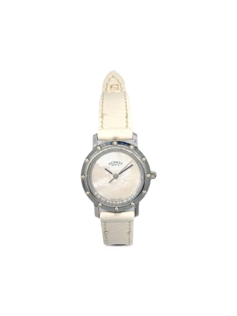 Hermès Pre-Owned reloj Clipper Nacre de 24mm 2006