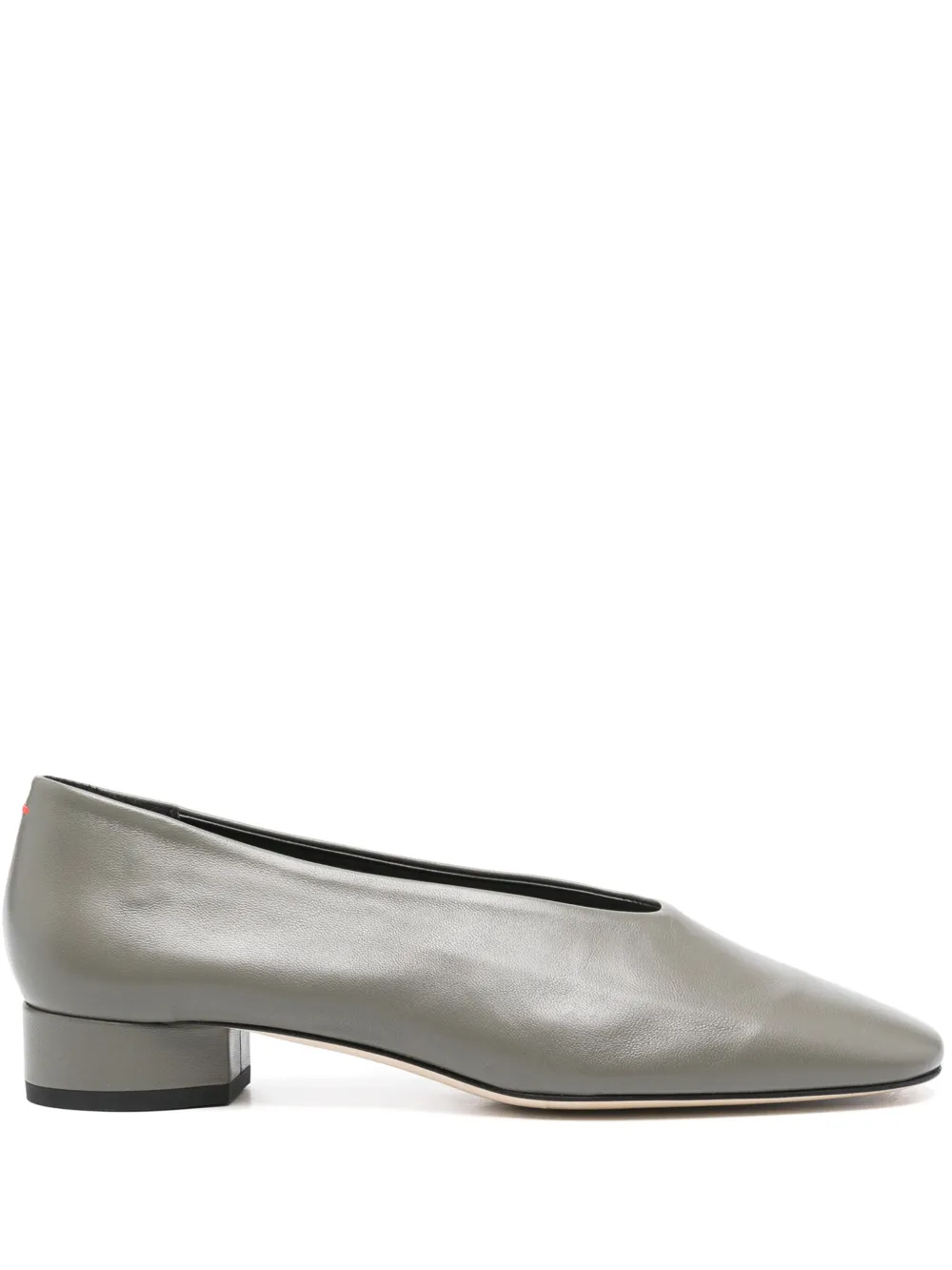 Aeyde leather pumps Grey