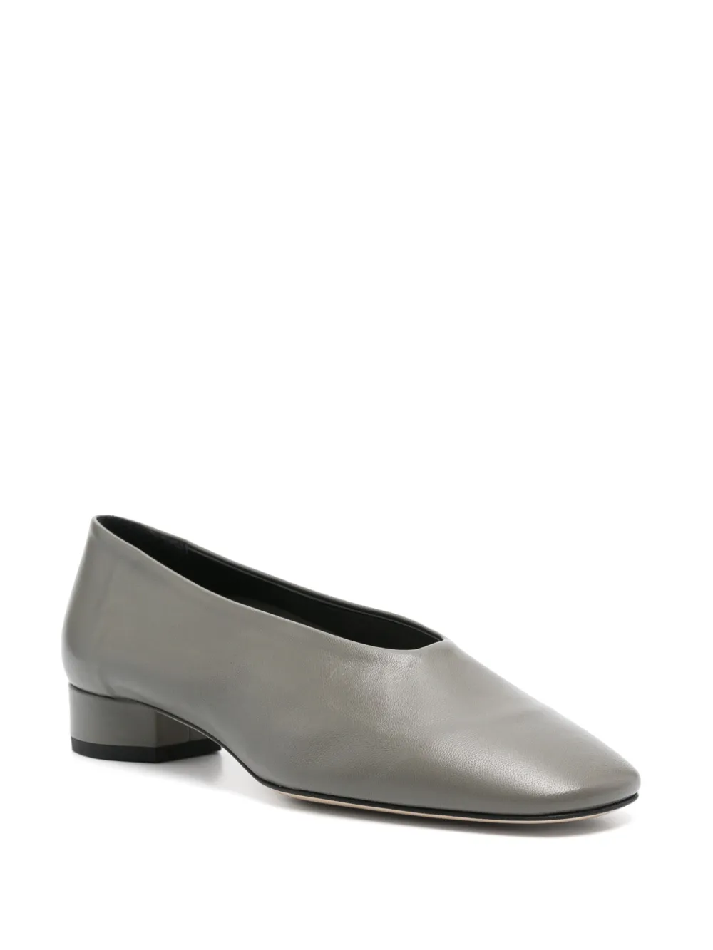 Aeyde leather pumps Grey