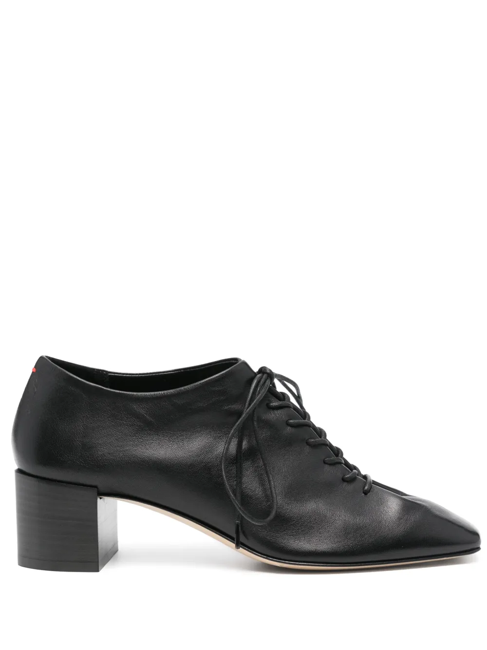 Aeyde 50mm leather pumps Black