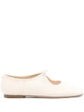 Aeyde tie-fastening ballerina shoes - Neutrals