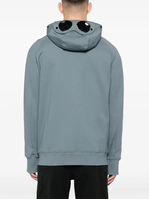 パーカー・フーディ C.P. Company Goggles-Detail Hoodie C.P. Company Goggles-detail Hoodie | Blue | FARFETCH