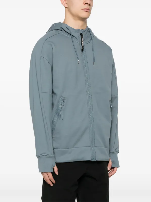 パーカー・フーディ C.P. Company Goggles-Detail Hoodie C.P. Company Goggles-detail Hoodie | Blue | FARFETCH