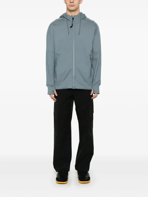パーカー・フーディ C.P. Company Goggles-Detail Hoodie C.P. Company Goggles-detail Hoodie | Blue | FARFETCH