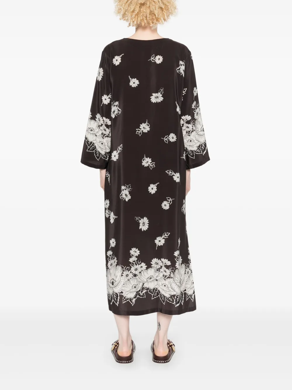 P.A.R.O.S.H. Steven maxi-jurk Zwart