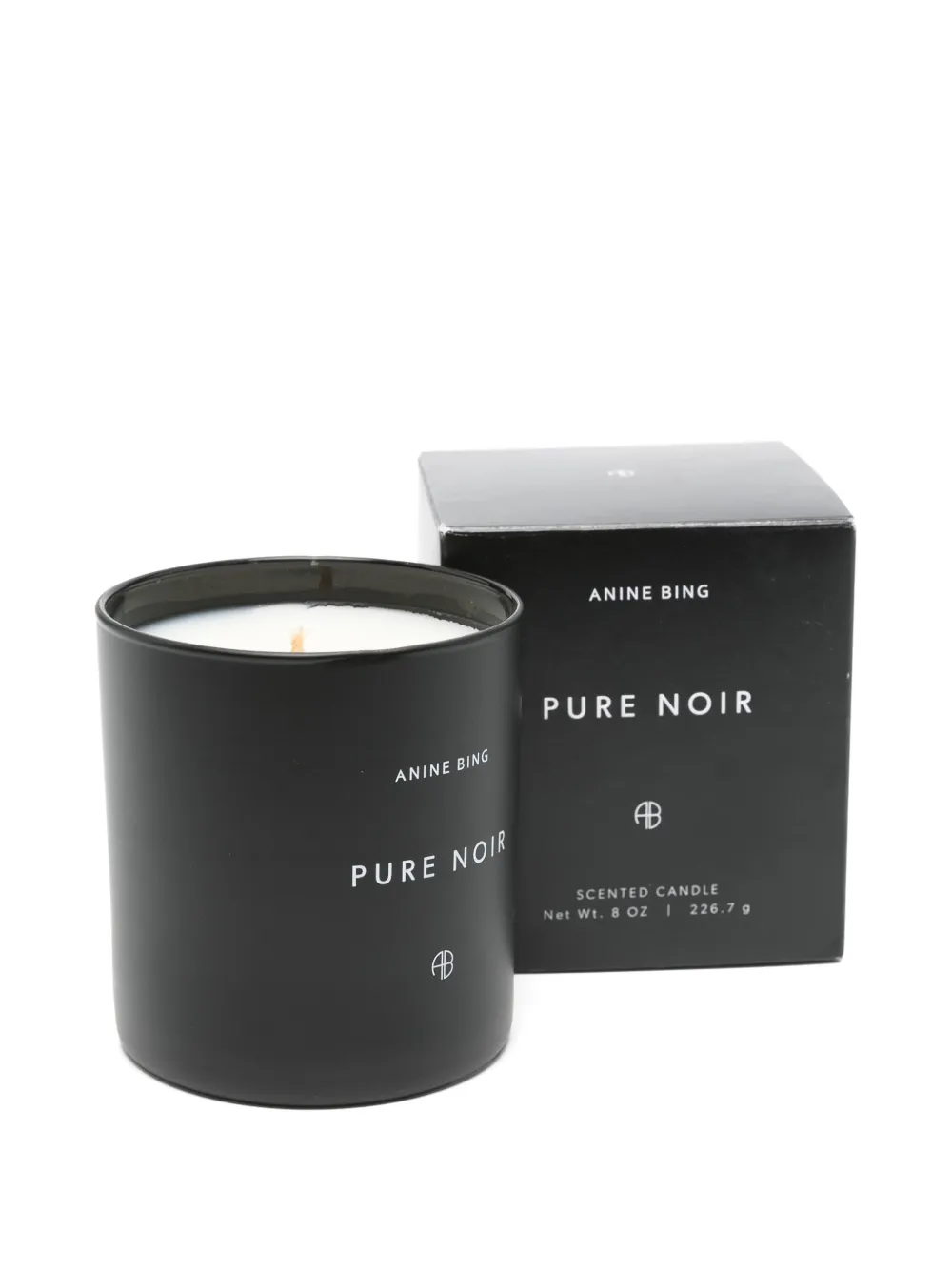 Anine Bing Pure Noir Candle (226.7g) In White