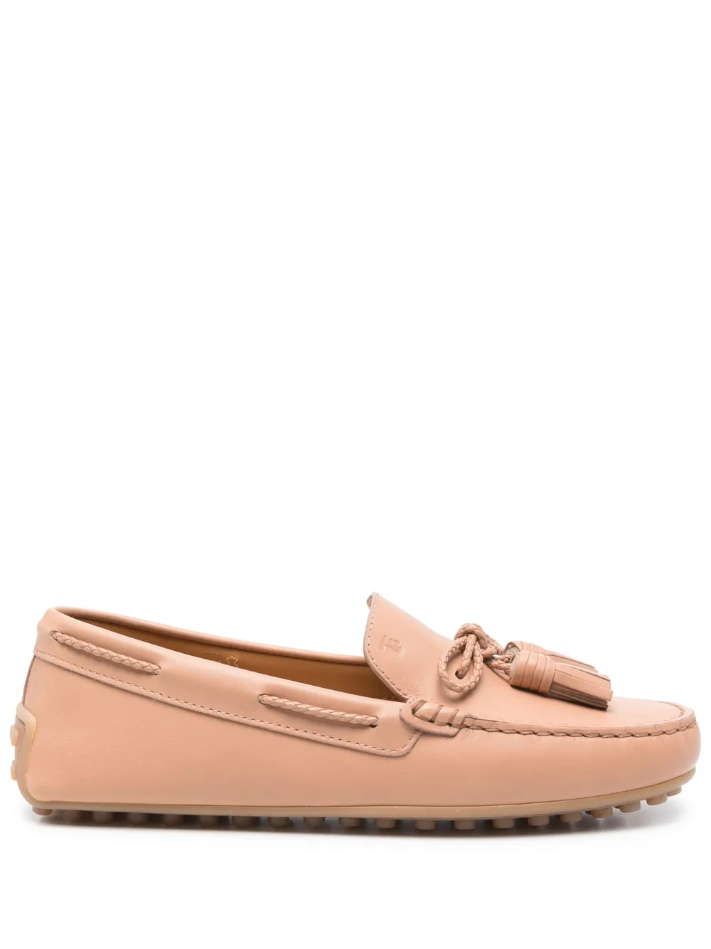 Tod's tassel-detail loafers Pink