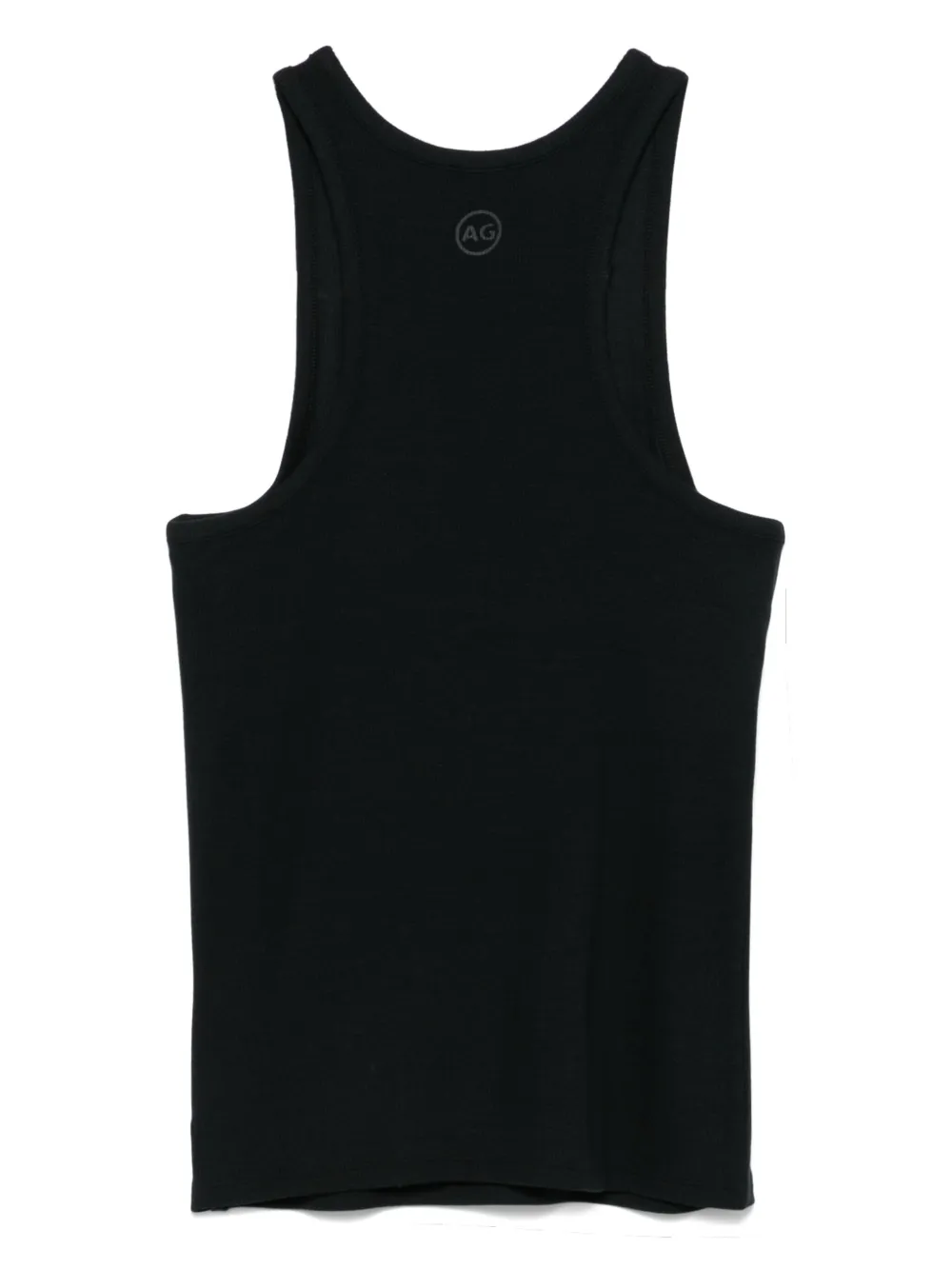 AG Jeans Geribbelde tanktop - Zwart