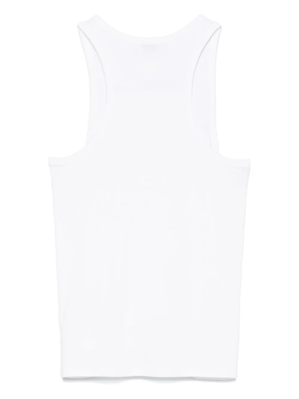 AG Jeans Geribbelde tanktop - Wit
