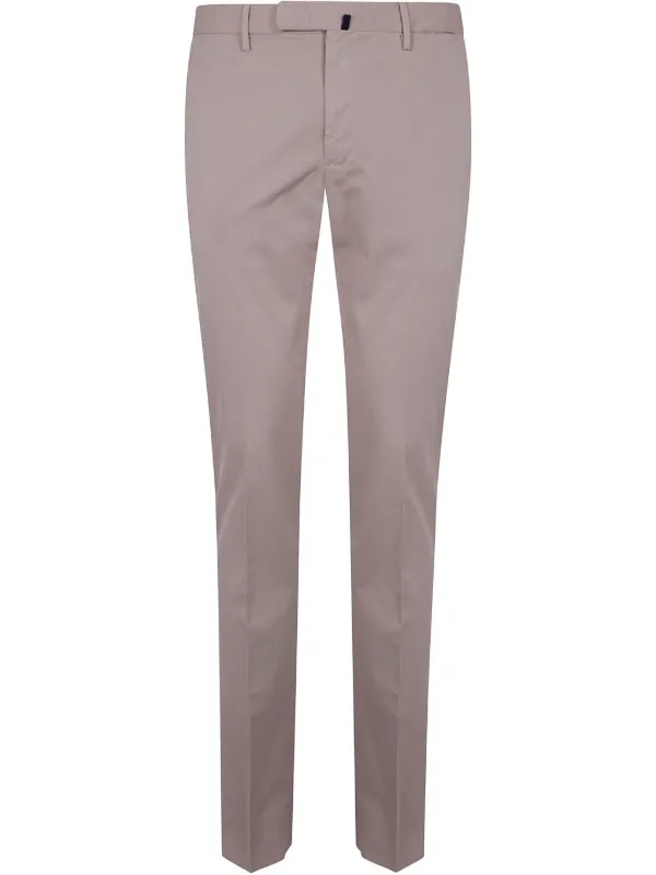Incotex Pressed-crease Chino Trousers in Neutrals