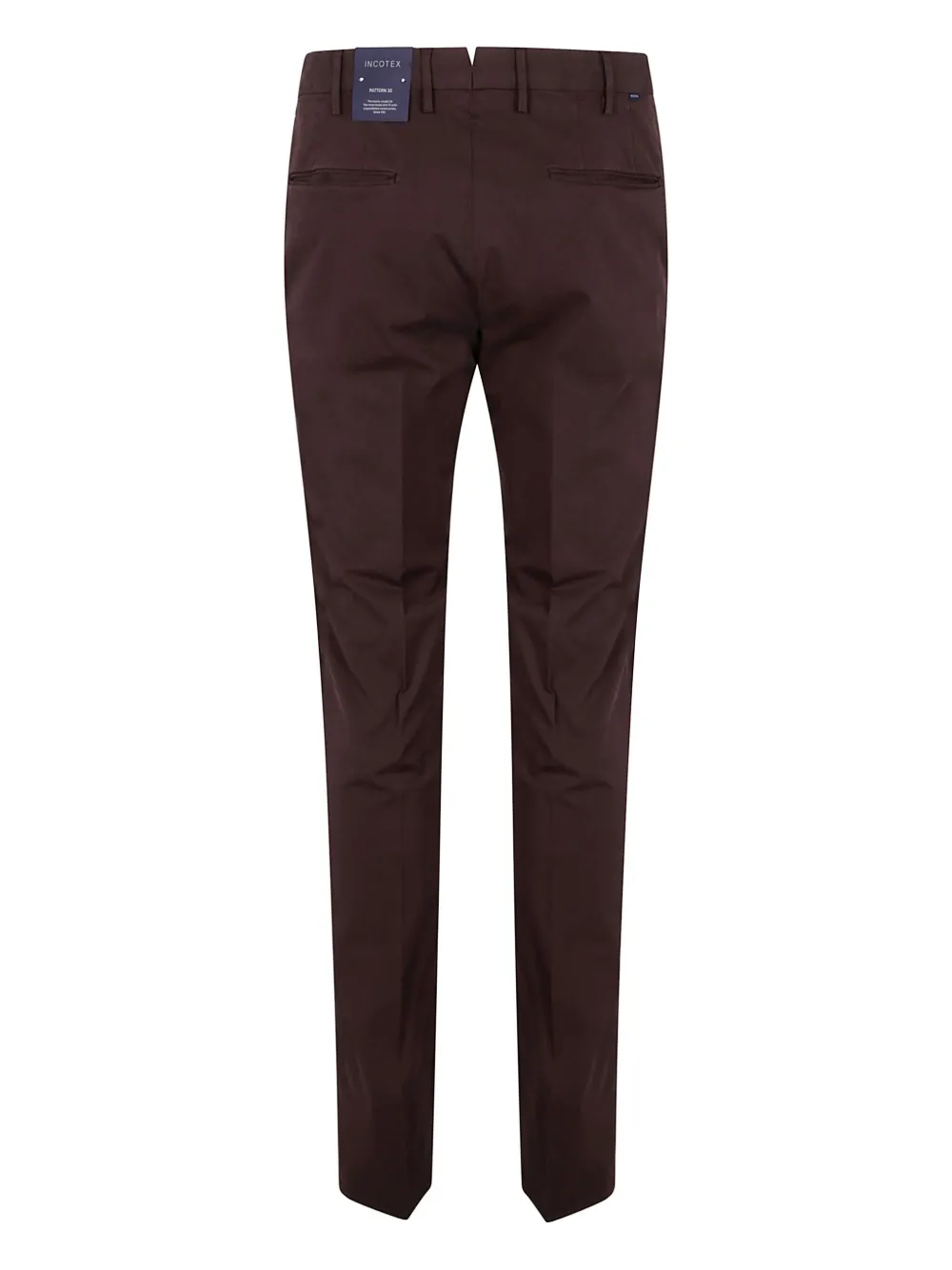 Incotex Geplooide chino - Bruin