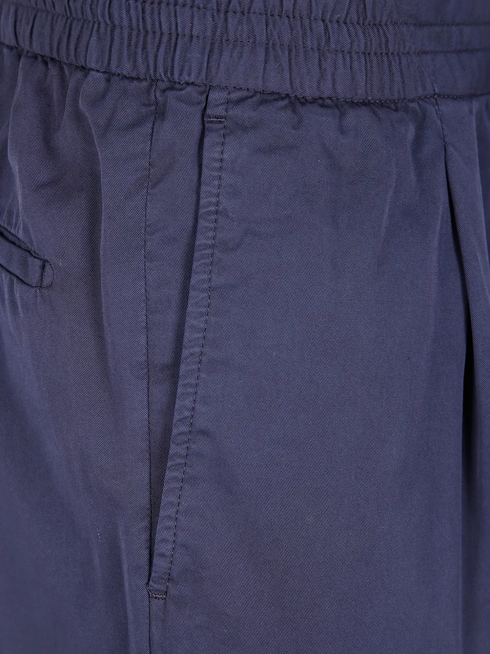Incotex Broek met geplooid detail Blauw
