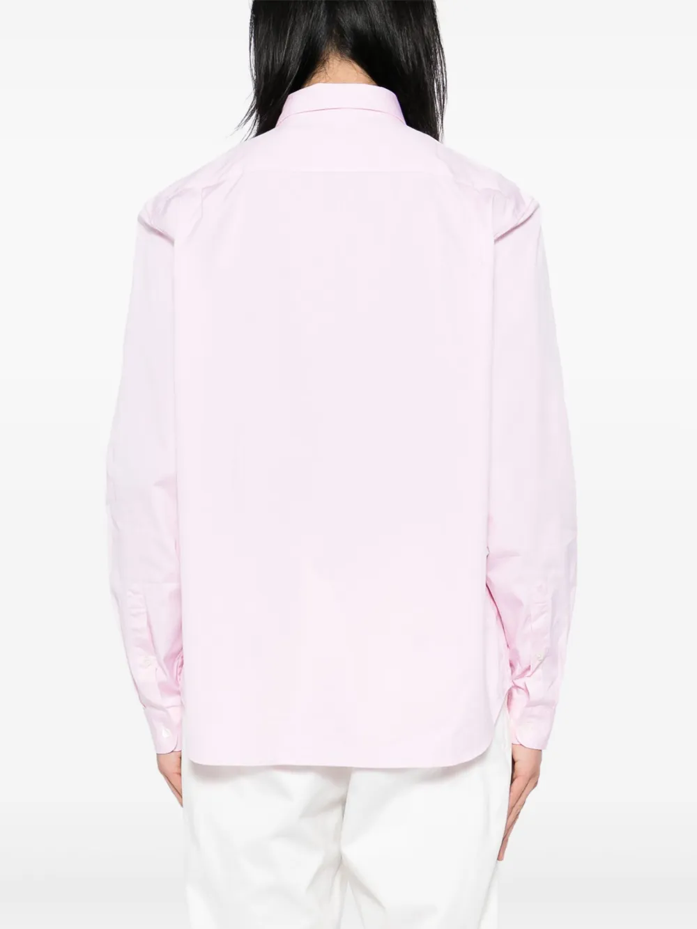 Lacoste Katoenen overhemd Roze