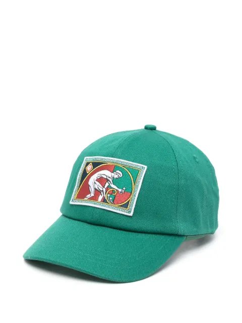 Casablanca casquette à patch Fibonacci