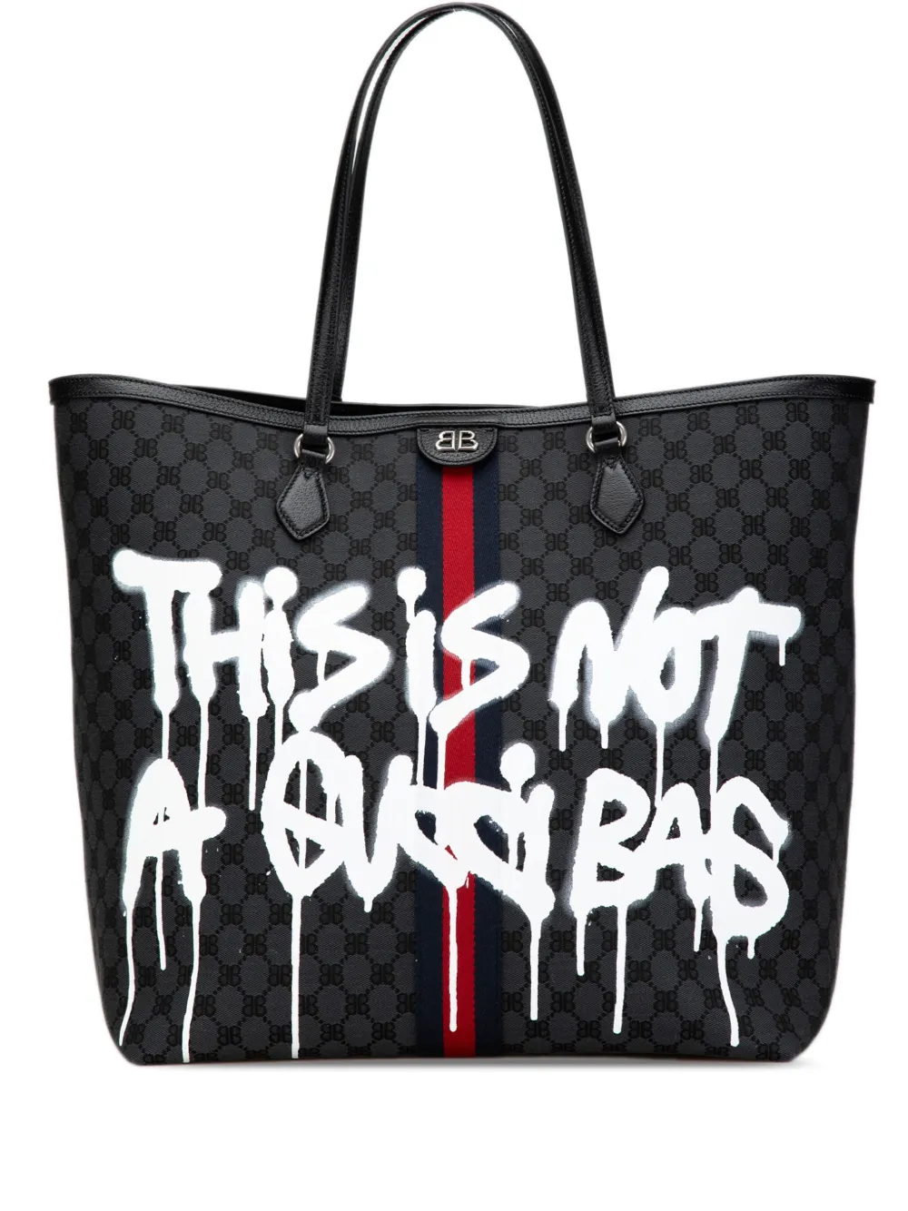 2016-2024 The Hacker Project Graffiti BB Supreme tote bag