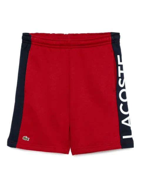 Lacoste logo-embroidered shorts