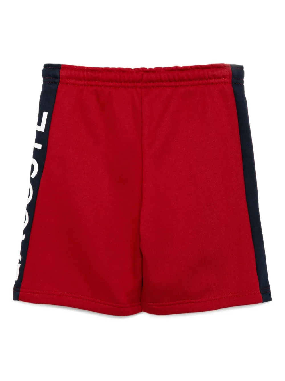 Lacoste Shorts met geborduurd logo Rood