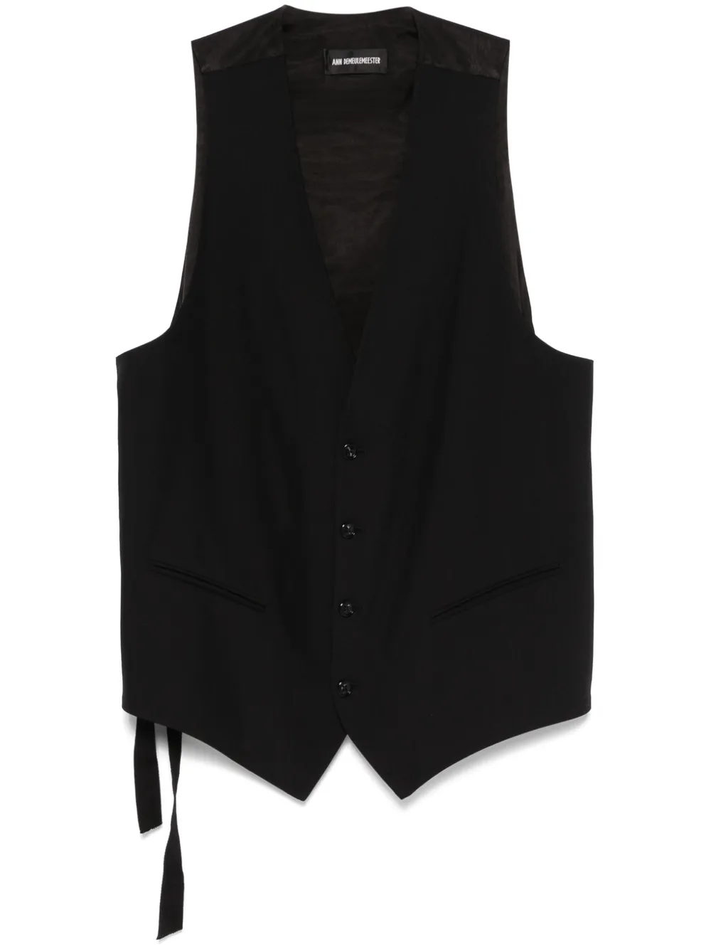 Ann Demeulemeester Juikko gilet Zwart