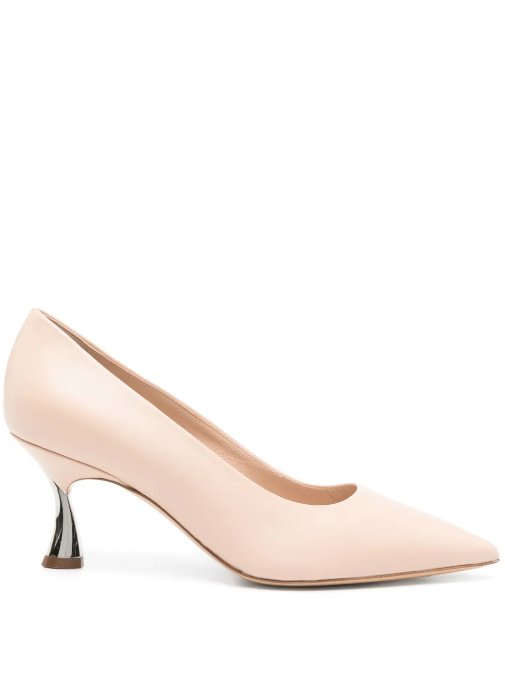 Casadei 70mm leather pumps Pink