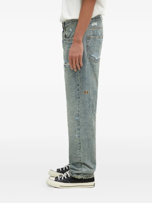 Ksubi Anti K Stage Dive Trashed ジーンズ | ブルー | FARFETCH JP