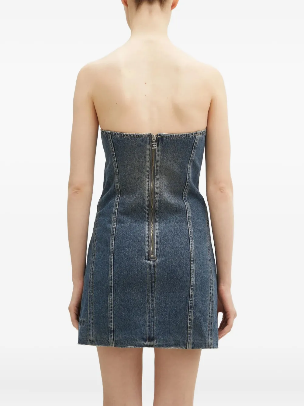 Ksubi Avenue mini-jurk Blauw