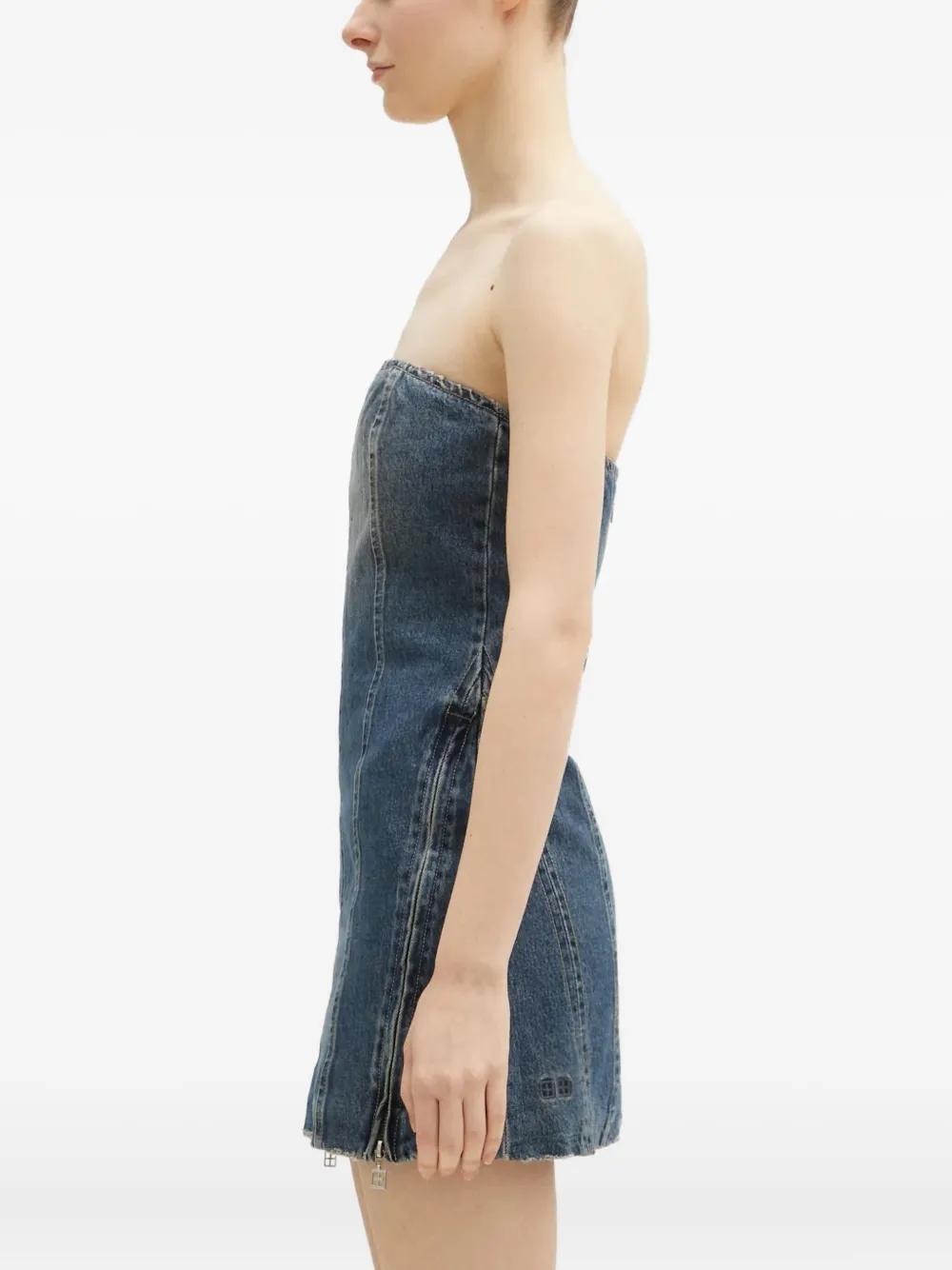 Ksubi Avenue mini-jurk Blauw