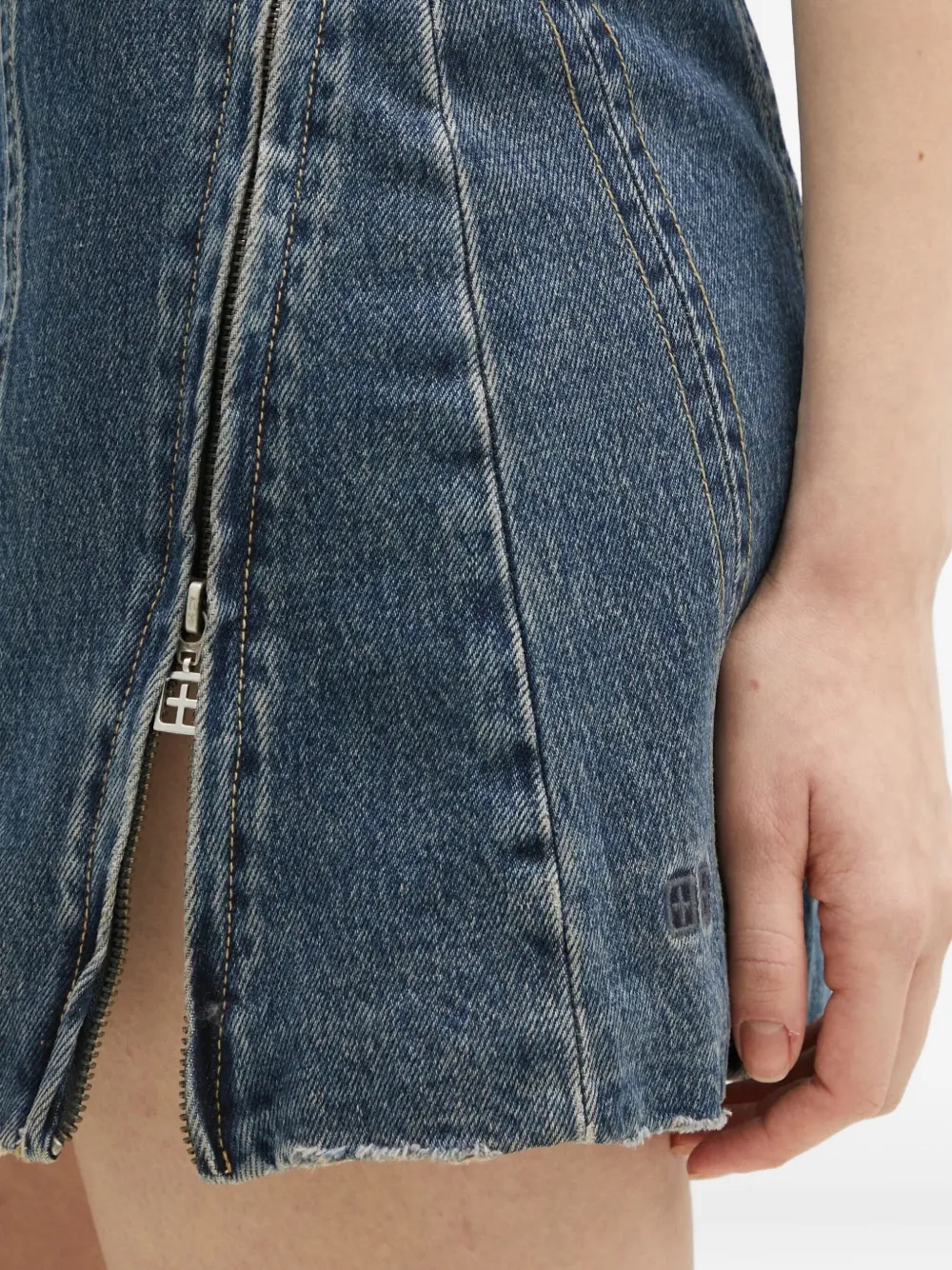 Ksubi Avenue mini-jurk Blauw