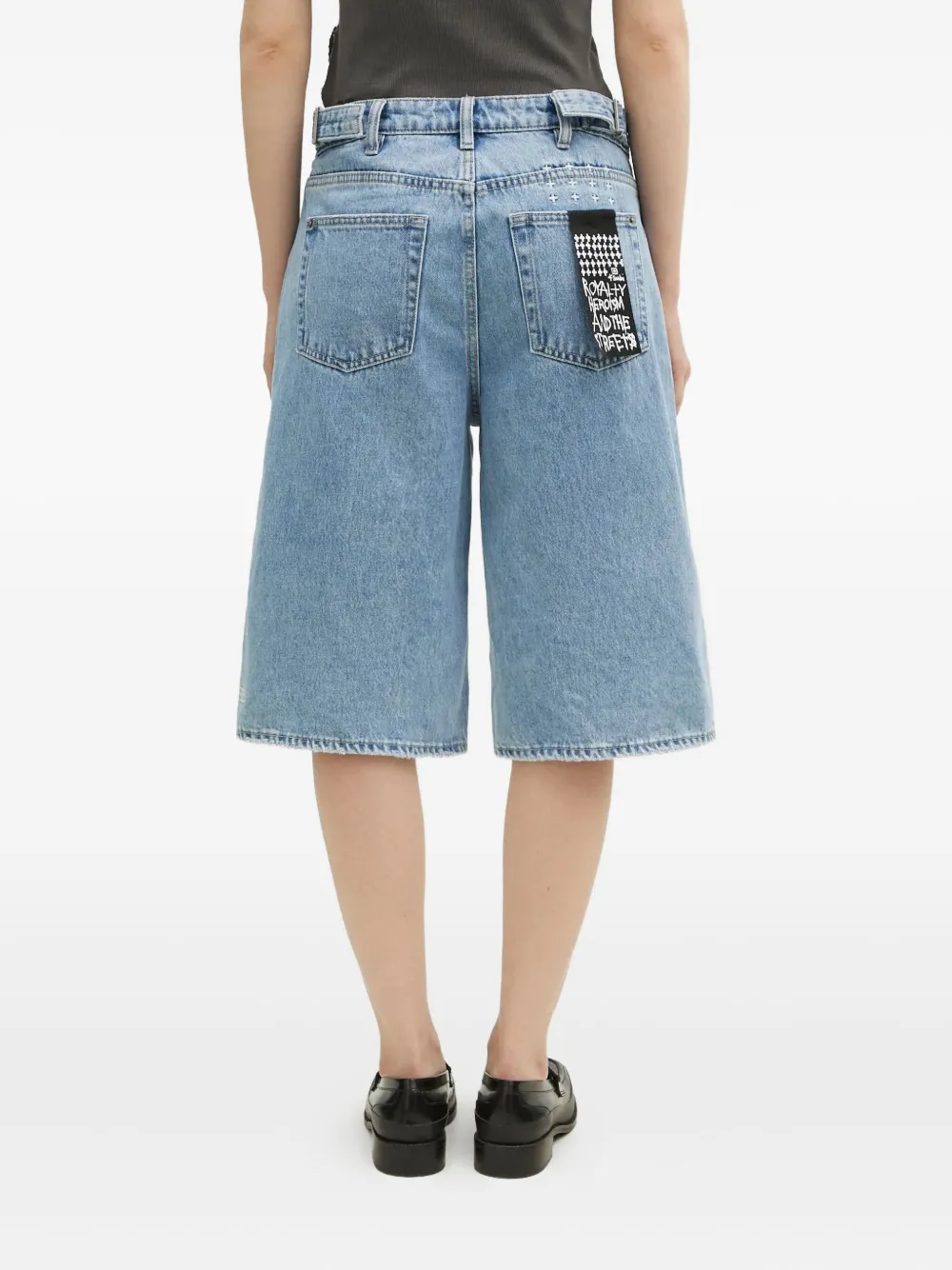 Ksubi Low Rider denim shorts Blauw
