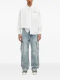 Ksubi Riot Dynamo cross-stitch cargo jeans - Blue