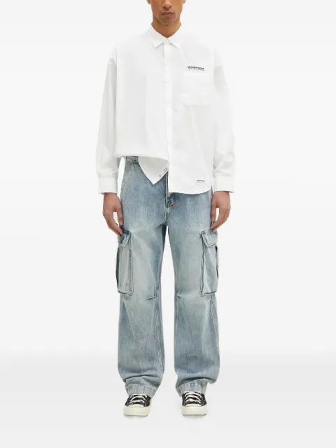 Ksubi Riot Dynamo cross-stitch cargo jeans