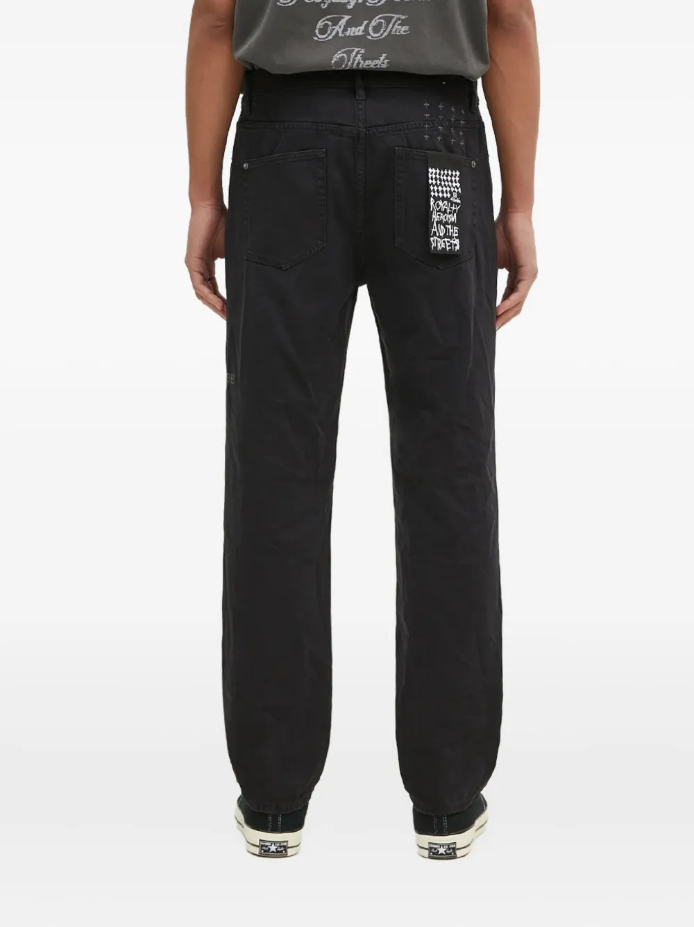 Ksubi Anti K jeans Zwart