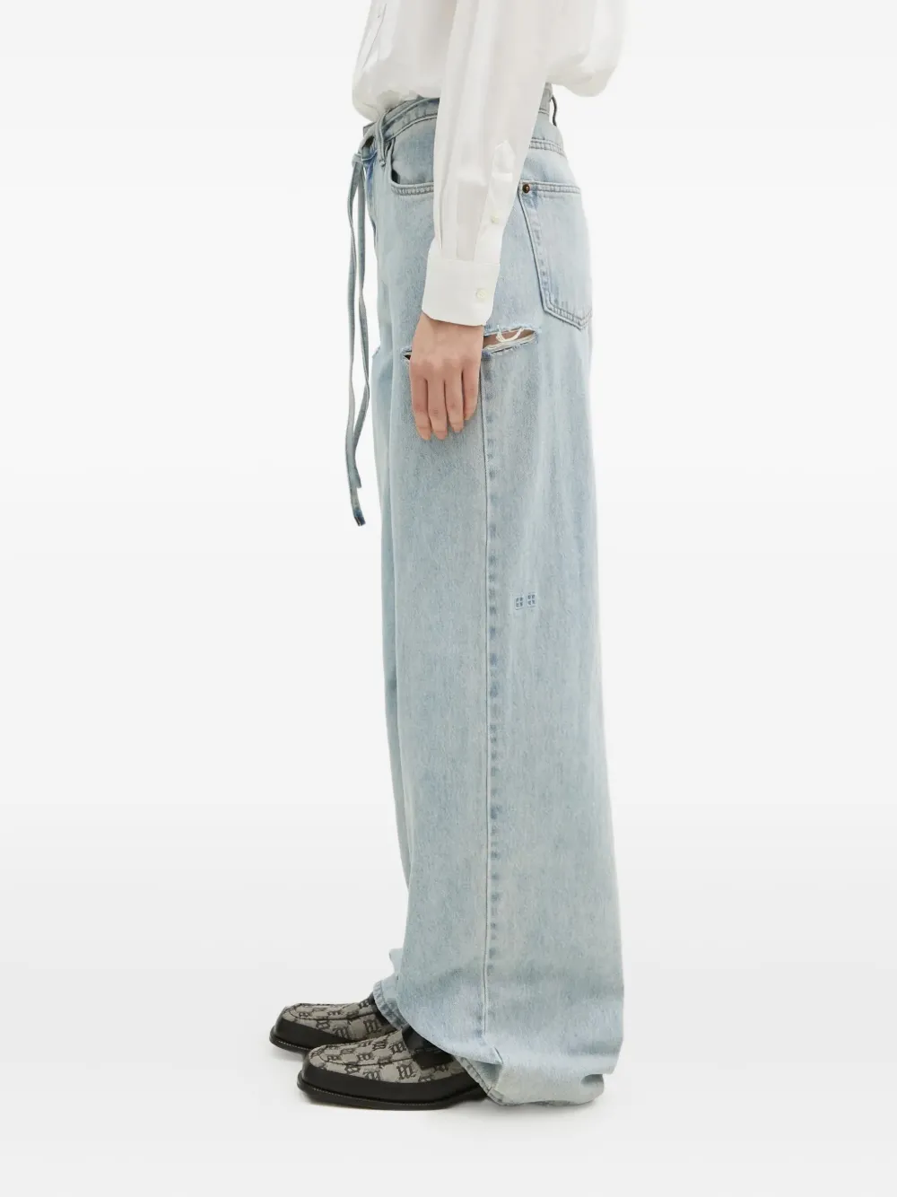 Ksubi Rollin Kut Out jeans | Wide-Leg Jeans | Image 2