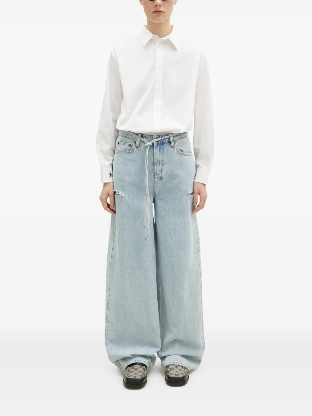 Ksubi Rollin Kut Out jeans | Blue | Image 1