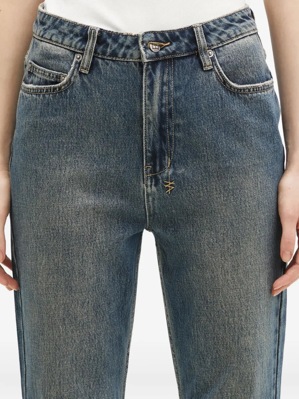 Ksubi Soho Slouch Sandstorm bootcut jeans Blauw