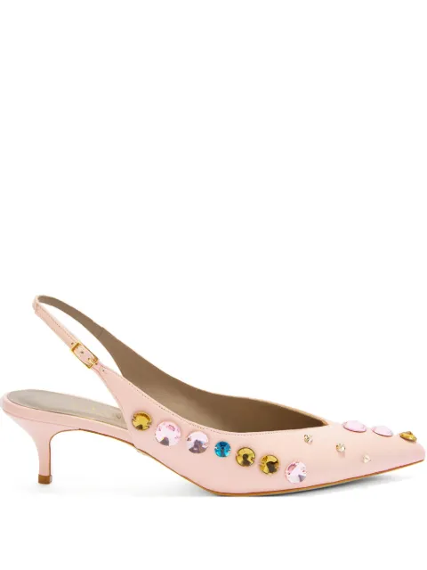 Genny leather pumps