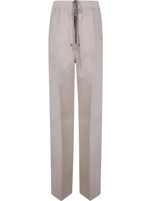 Rick Owens Cotton Trousers in Neutrals