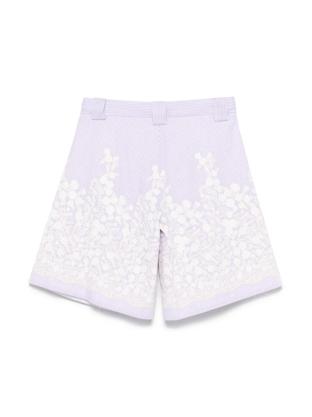 eliesaabjunior ELIE SAAB JUNIOR Gestreepte shorts - Paars