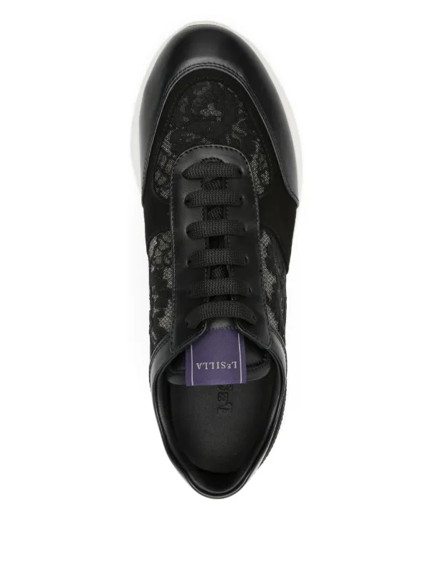 Le Silla Claire Sneakers | Black | FARFETCH RO
