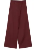 Forte Forte wide-leg trousers - Red